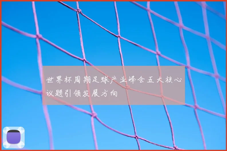 世界杯周期足球产业峰会五大核心议题引领发展方向